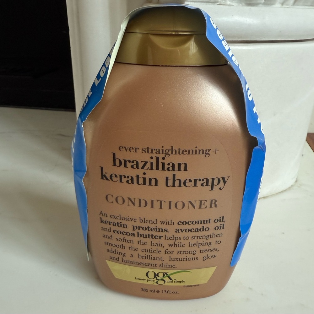 New OGX ever straightening + brazilian keratin therapy
CONDITIONER 13 fl oz